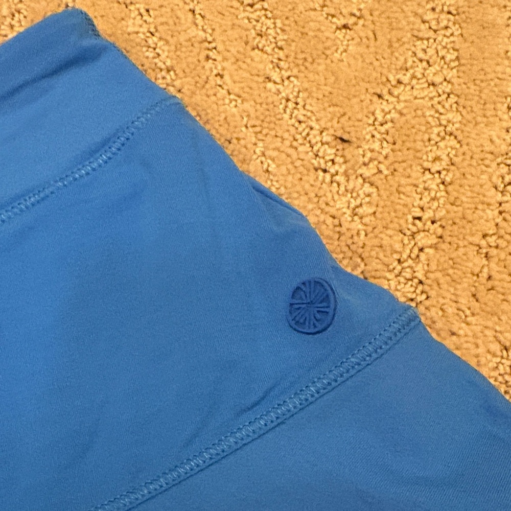 Lilly Pulitzer Blue and White Mini Skirt - Picture 3 of 4